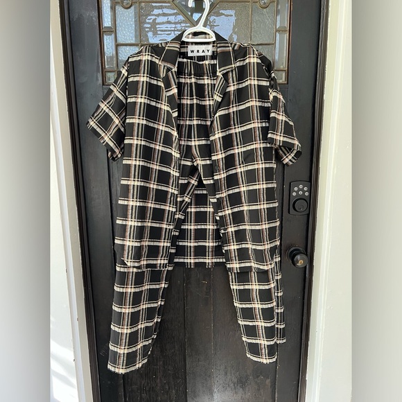 WRAY matching plaid set - Picture 4 of 6